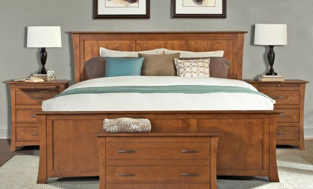 Grant Park Wood Panel Bed In Pecan In 2019 Bedroom Set Ideas with size 1000 X 1000