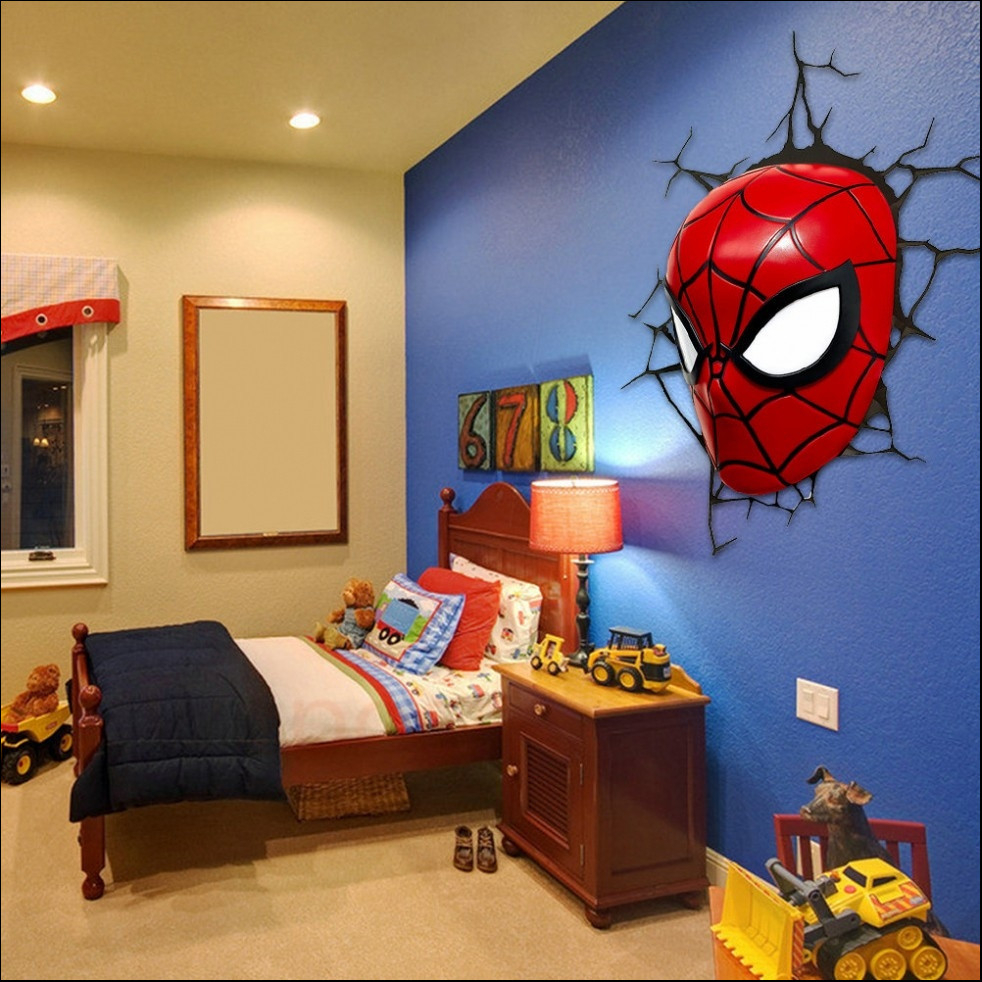 Great 7 Luxury Spiderman Bedroom Ideas Tasty Spiderman Bedroom Set pertaining to measurements 982 X 982