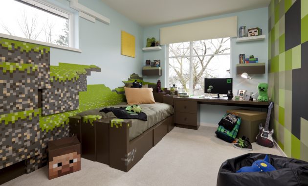 Great Minecraft Bedroom Decor Show Gopher Ideas Minecraft within sizing 1643 X 1058