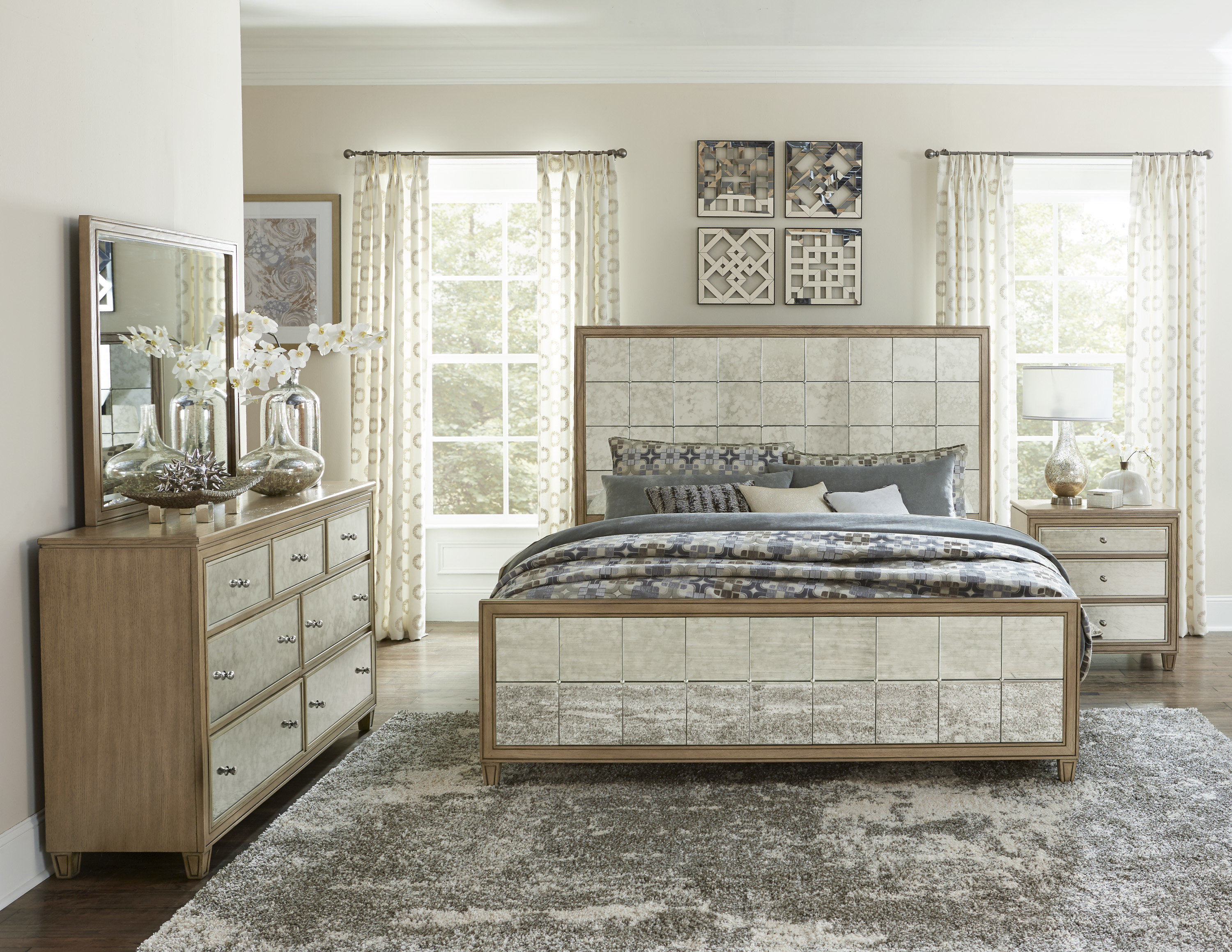 Gunnar Standard Configurable Bedroom Set pertaining to proportions 3000 X 2318