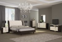 Hailee Platform 4 Piece Bedroom Set with measurements 3000 X 2000