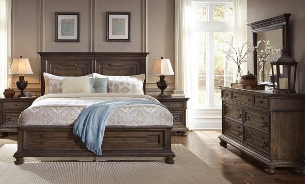 Hamilton Panel Bedroom Set Samuel Lawrence Furniture Furniturepick within sizing 1800 X 1024