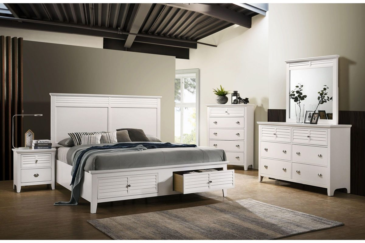 Harbor 5 Piece Twin Bedroom Set pertaining to measurements 1200 X 800