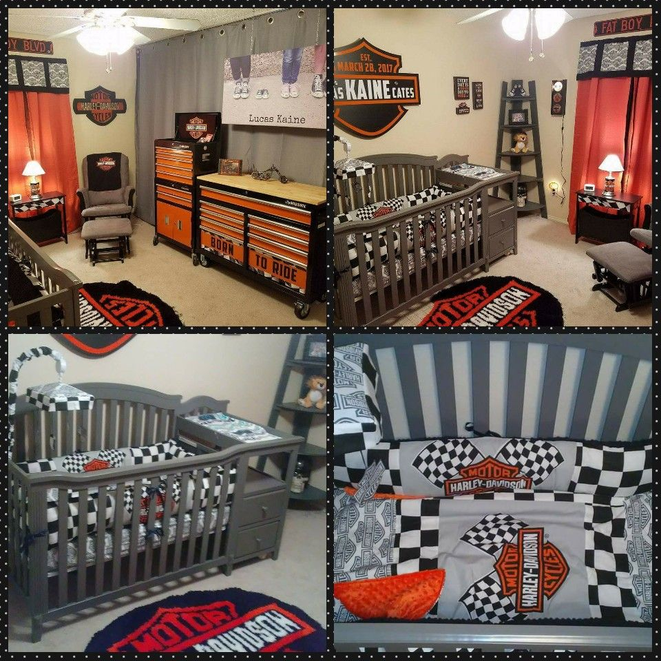 Harley Davidson Nursery Crib Sets And Ba Gear I Make pertaining to proportions 960 X 960