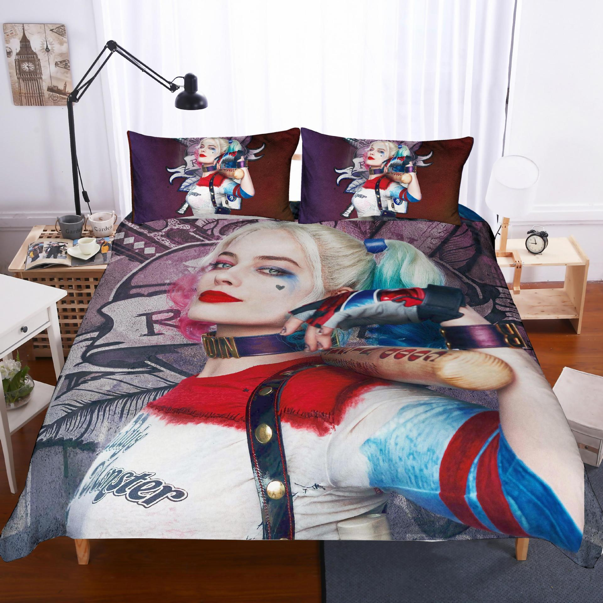 Harley Quinn 3 Piece Bed Set inside sizing 1920 X 1920