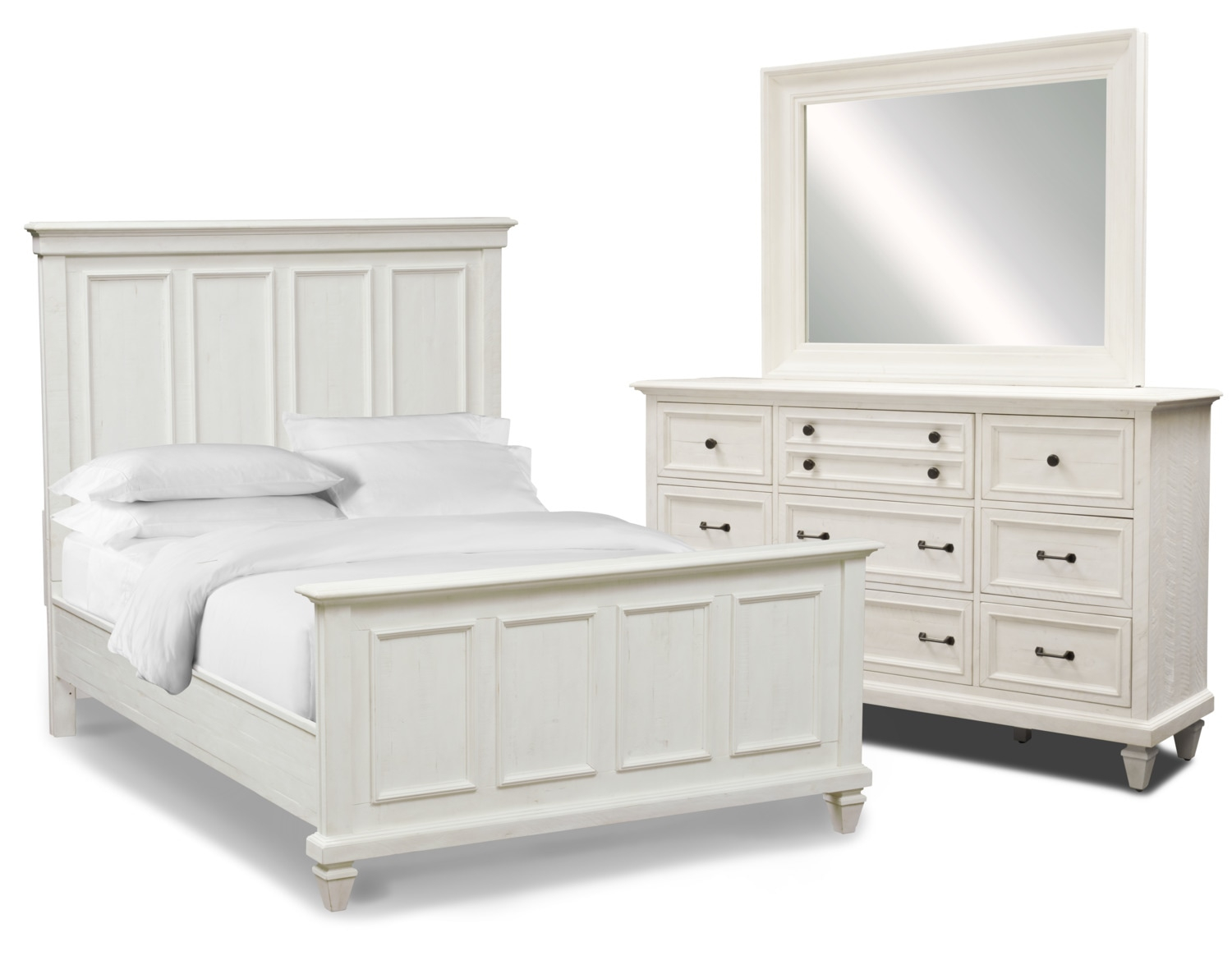 Harrison 5 Piece Bedroom Set With Dresser And Mirror regarding dimensions 1500 X 1175