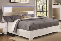 Havering Bed With Led Lighted Headboard Coaster 204741 pertaining to dimensions 2981 X 2538