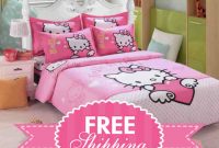 Hello Kitty Bed Linen Comforter Cover Set with regard to proportions 900 X 900