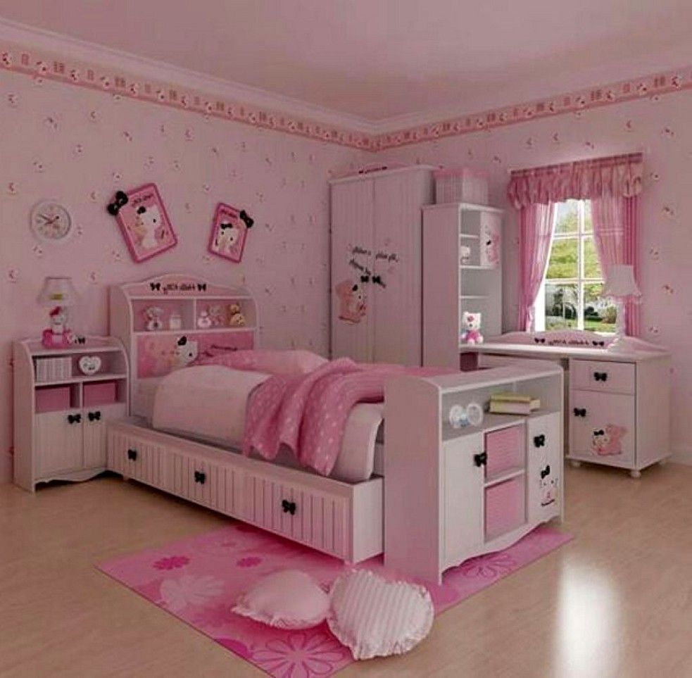 Hello Kitty Bedroom Hello Kitty Bedroom Set Hello Kitty Bedroom in measurements 983 X 963
