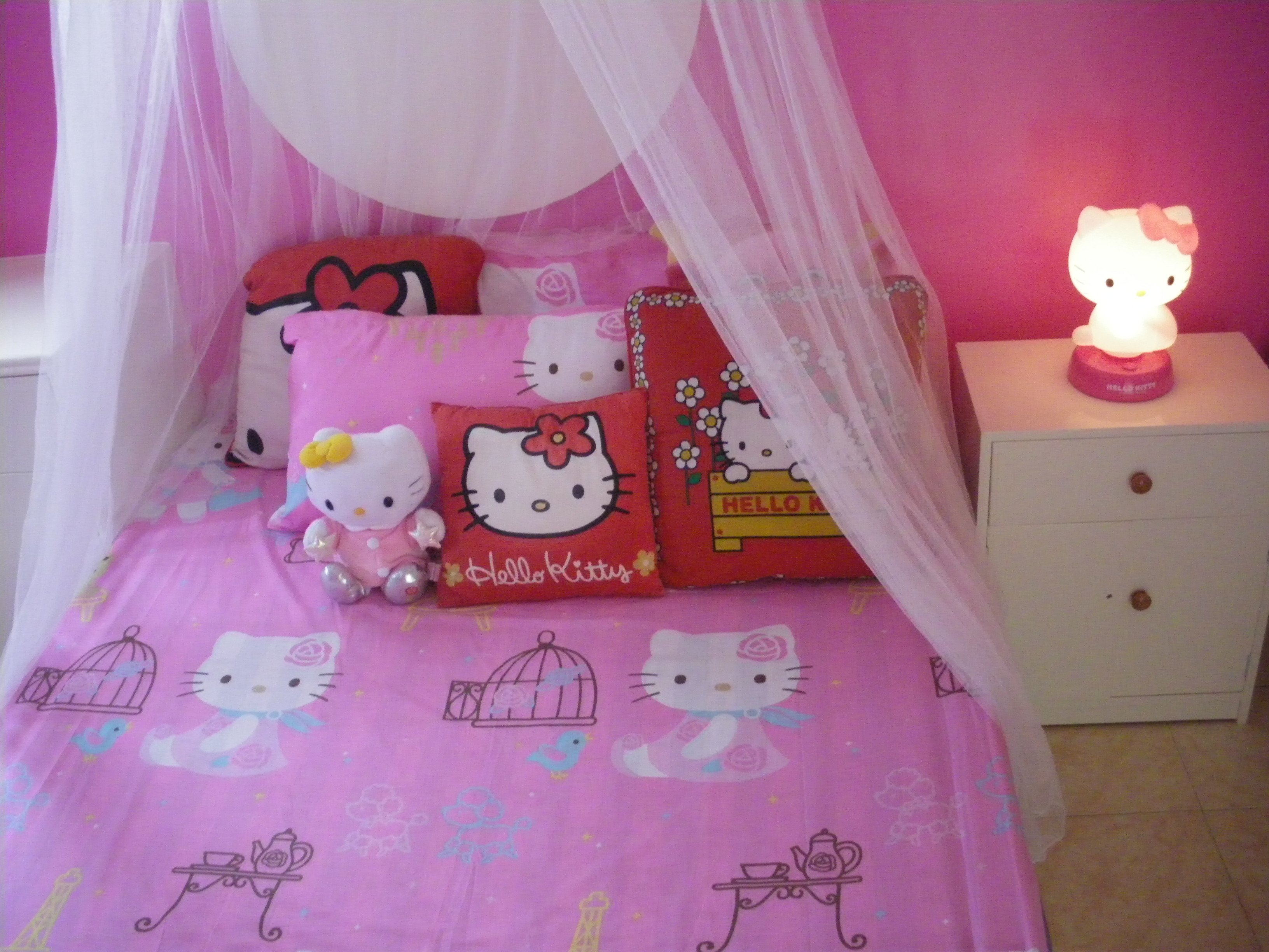 Hello Kitty Bedroom Set Full Picture Design Idea And Decor Cute inside measurements 3264 X 2448