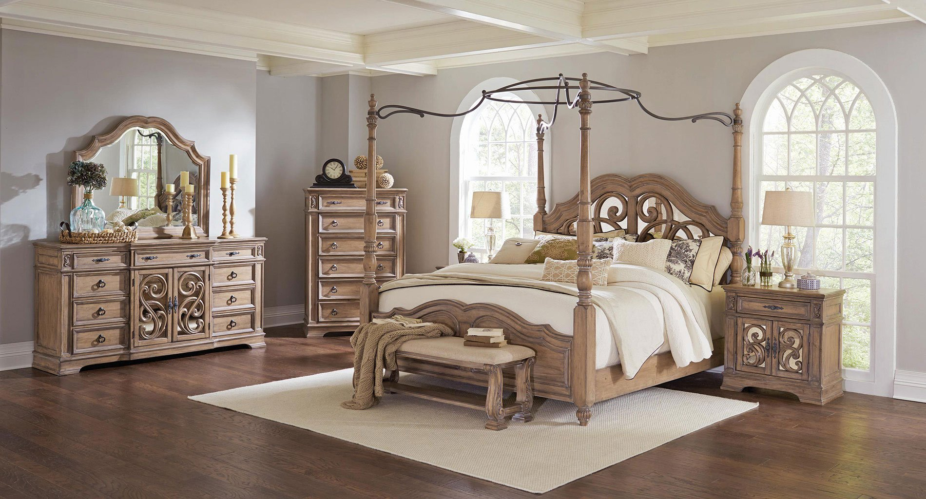 Hervorragend High Bedroom Sets Wood Gloss Top Luxury Black Grey Pink within proportions 1900 X 1024