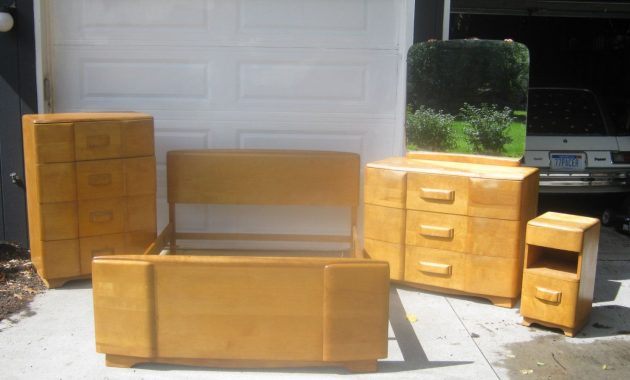 Heywood Wakefield Bedroom Set 69500 Usd Andysmidcentury Etsy for dimensions 1500 X 1125