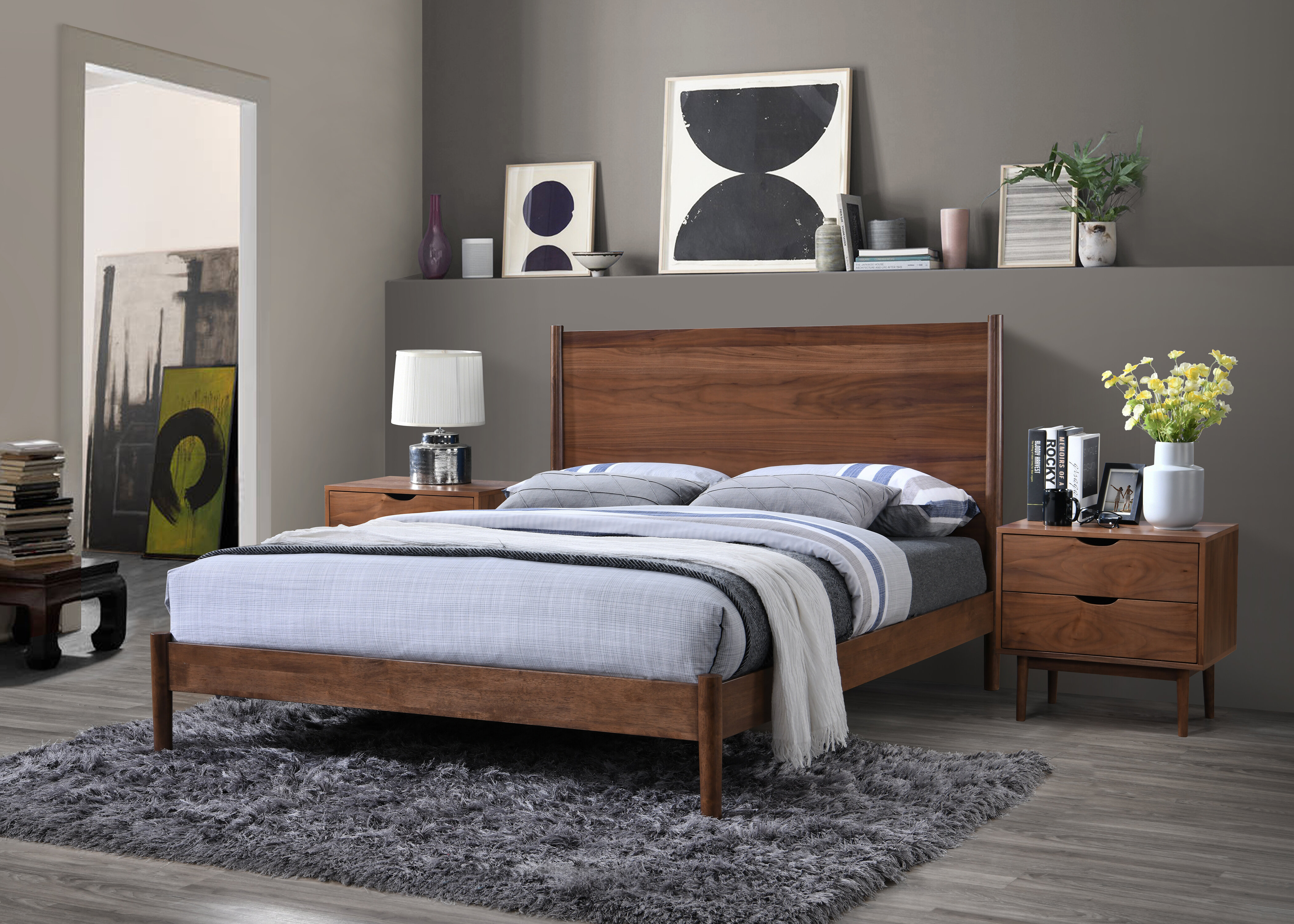 Hibbs Queen Platform 3 Piece Bedroom Set throughout dimensions 4200 X 3000