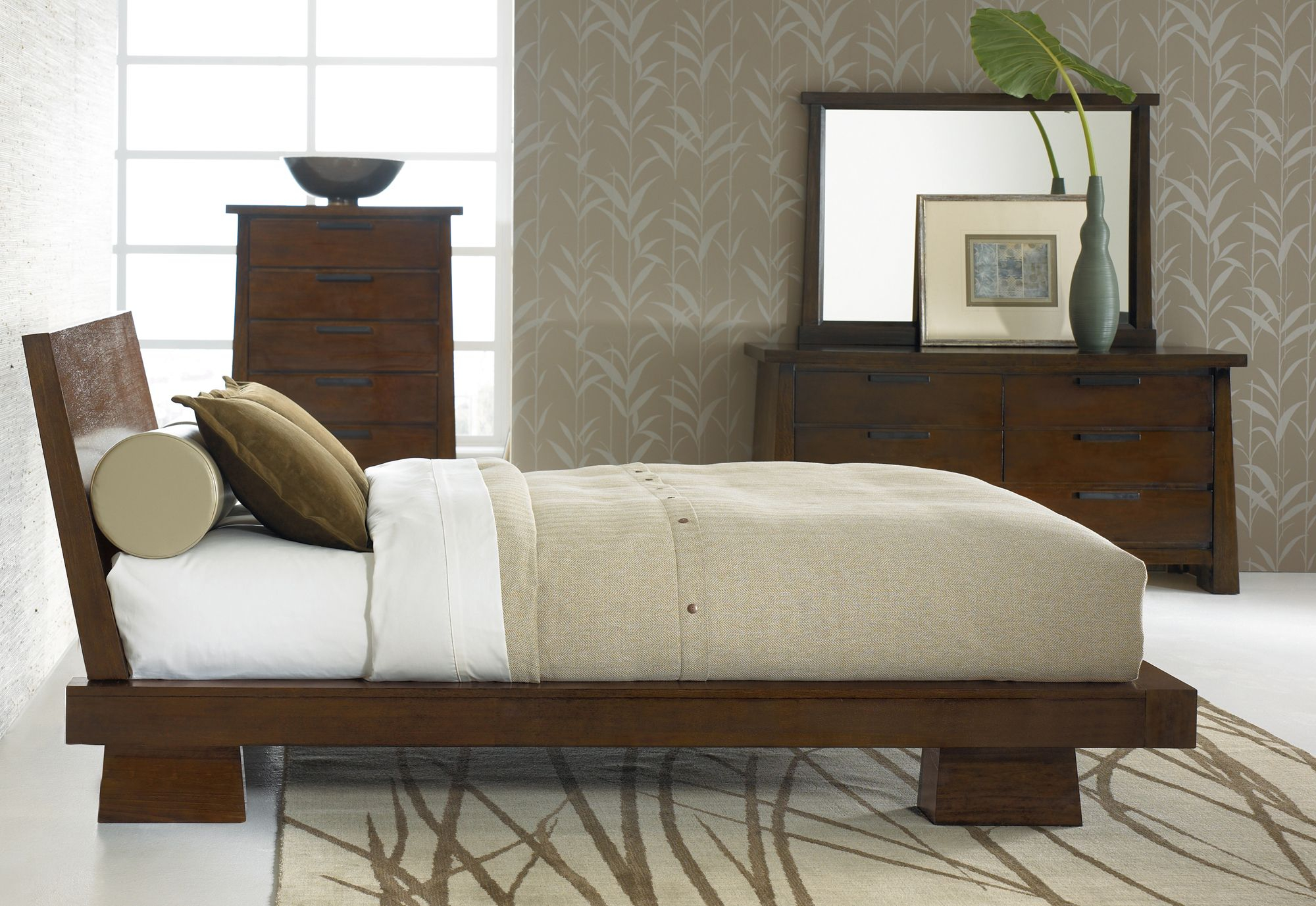 Hida Modern Platform Bed Interior Design Furniture Japanese throughout measurements 2000 X 1377