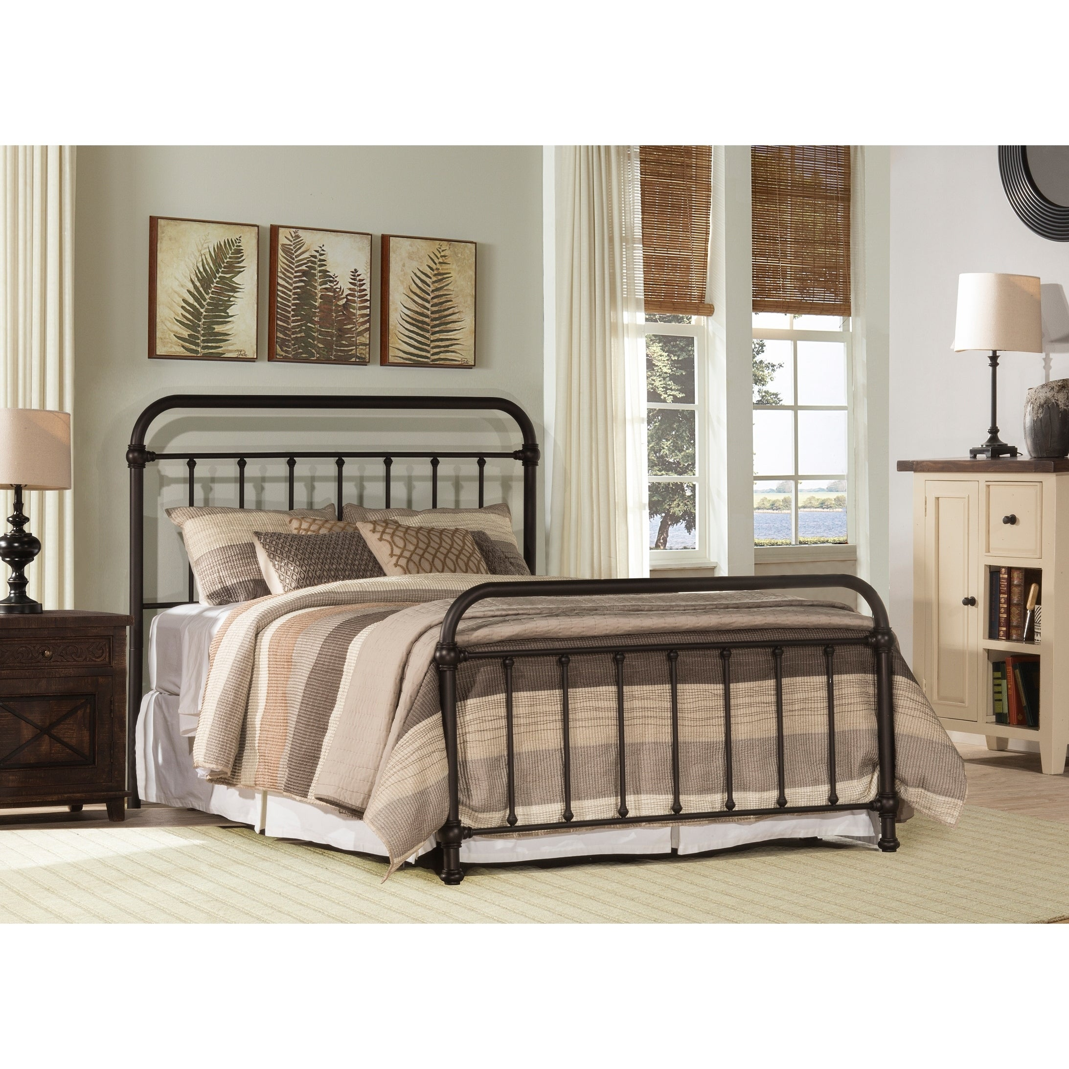Hillsdale Kirkland Queen Bed Set Bed Frame Included intended for measurements 2185 X 2185