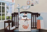 Hollywood Ba Boy Dinosaurs Nursery 13 Piece Crib Bedding Set in size 3034 X 2688