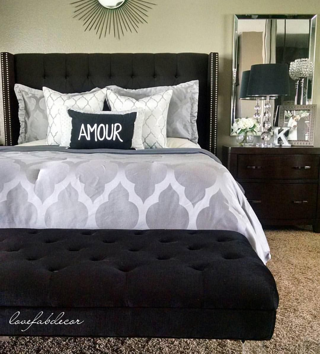 Home Decor Inspiration On Instagram Black And Gray Chic Designed regarding sizing 1080 X 1195