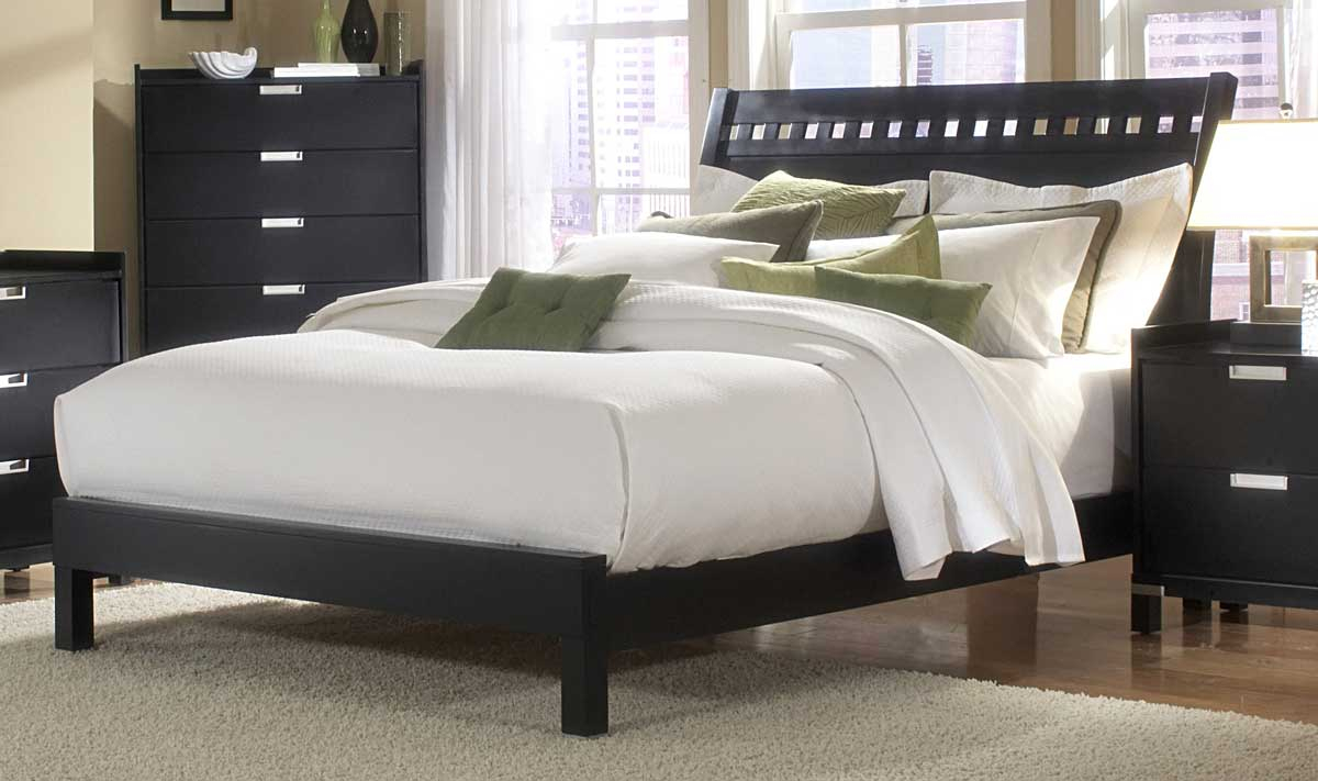 Homelegance Bella Bed In Black for dimensions 1200 X 711