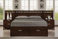 Homelegance Bella Platform Storage Bed In Warm Brown Cherry For pertaining to size 1125 X 900