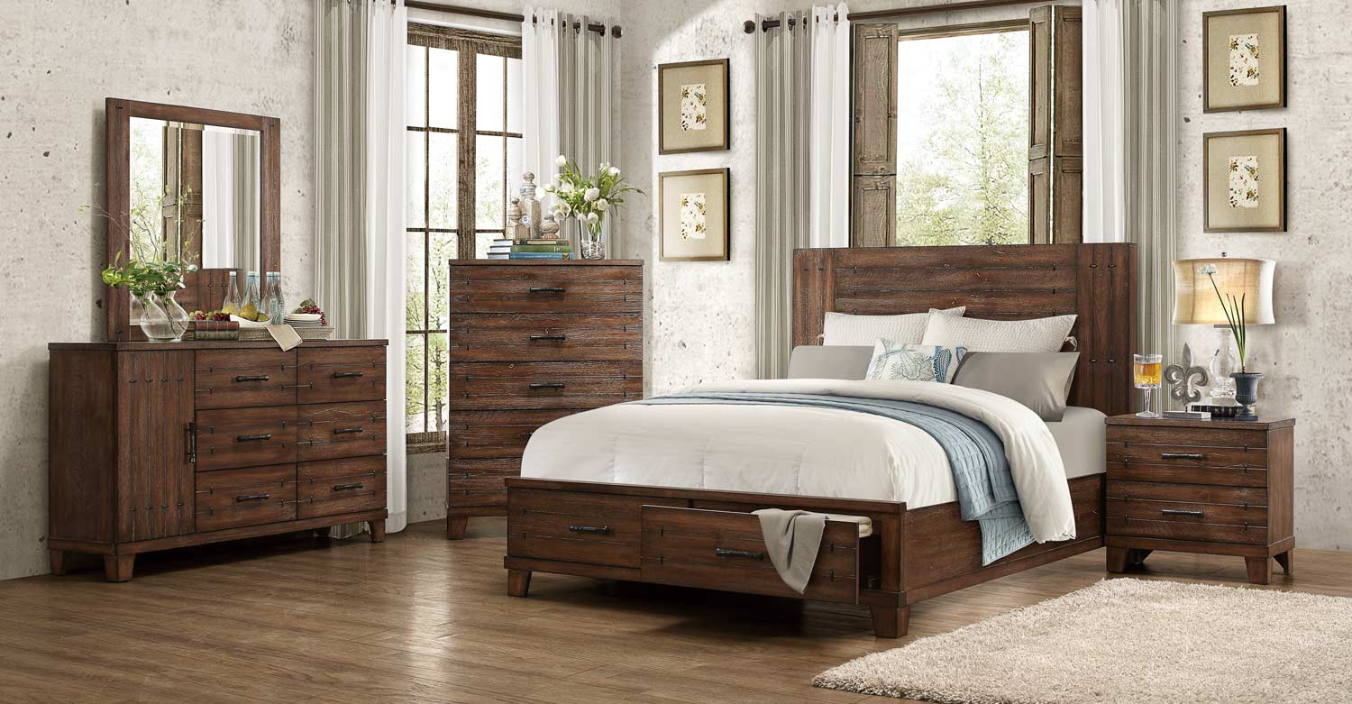 Homelegance Furniture Brazoria Bedroom Collection Home Decorating with measurements 1500 X 781