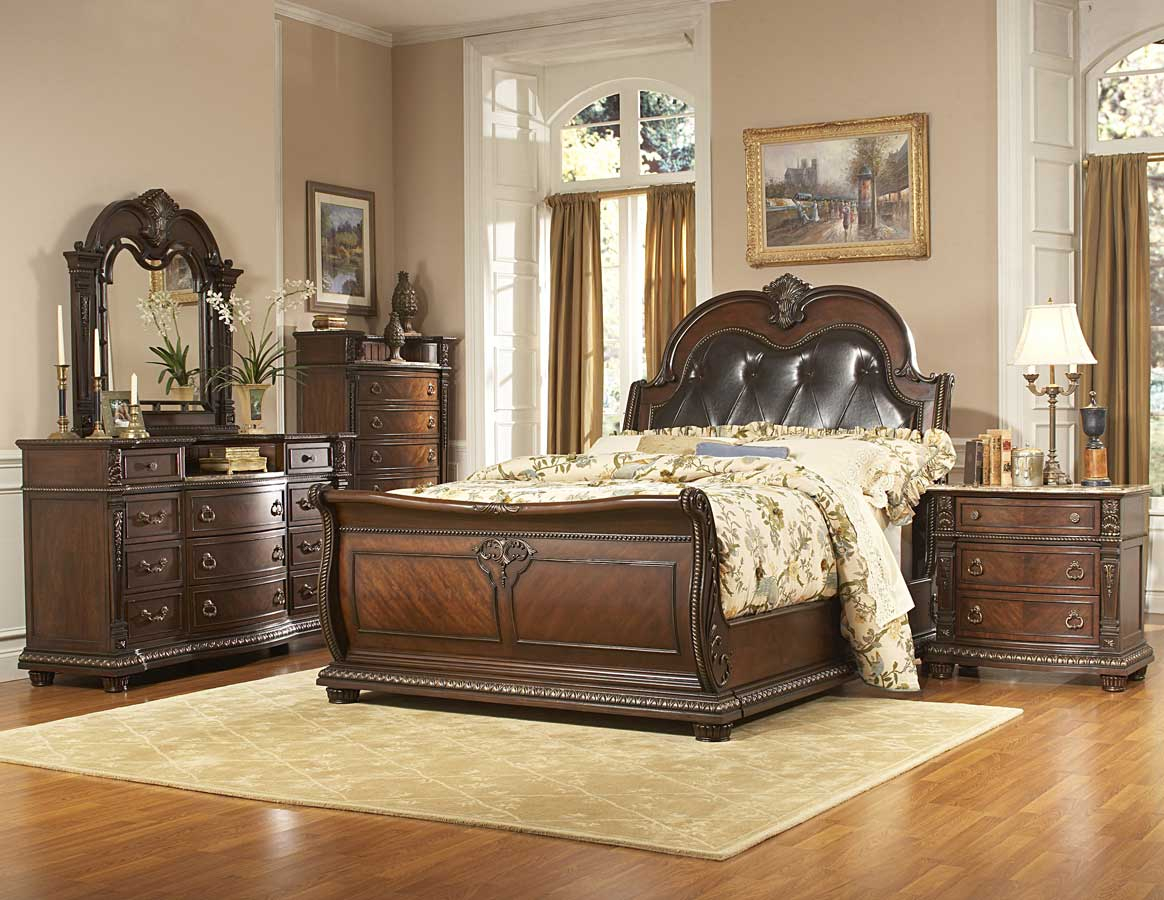 Homelegance Palace Bedroom Collection Special regarding sizing 1164 X 900