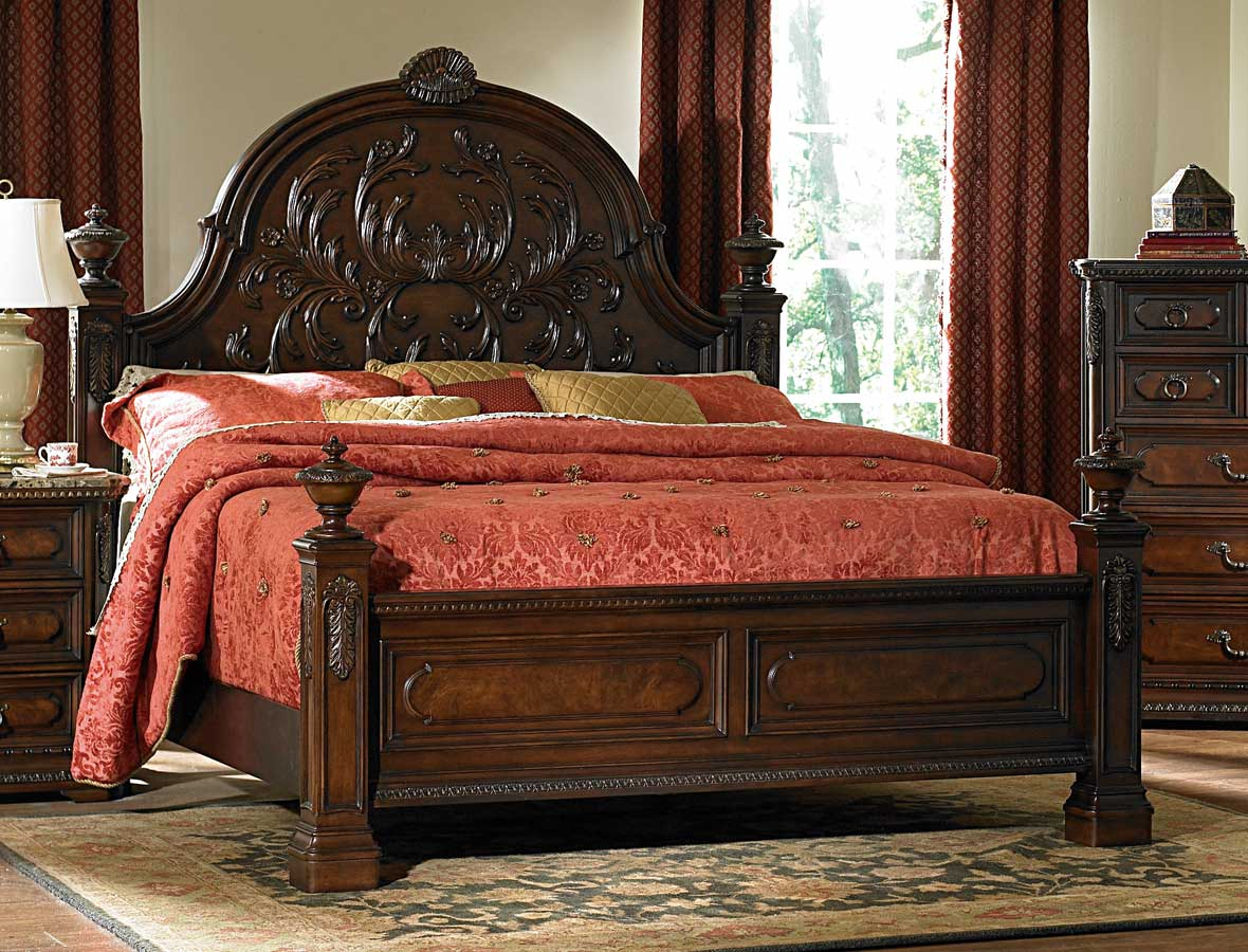 Homelegance Spanish Bay Low Post Bed within dimensions 1180 X 900