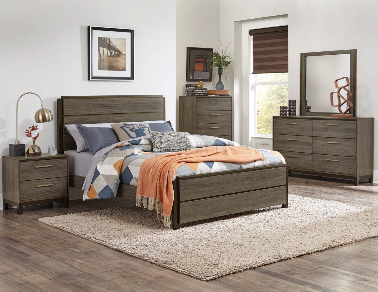 Homelegance Vestavia 5pc Queen Bedroom Group in proportions 1280 X 989