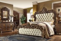 Homey Design Hd 8011 4 Piece King Size Bedroom Set regarding proportions 1820 X 1024