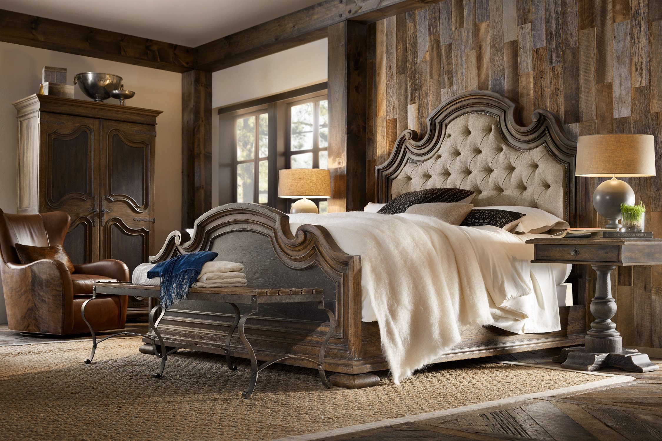 Hooker Furniture Hill Country Bedroom Set in measurements 2250 X 1500