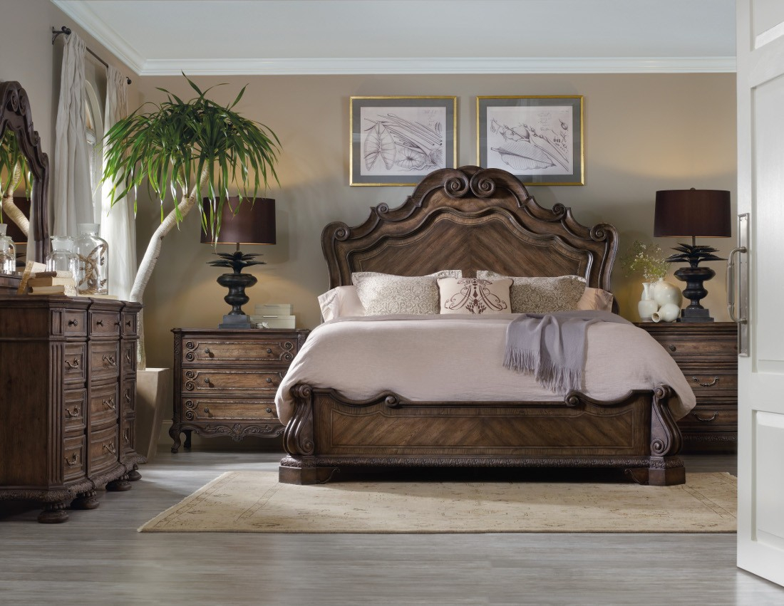 Hooker Furniture Rhapsody Panel Bedroom Set for proportions 1100 X 851