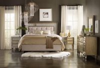 Hooker Furniture Sanctuary Mirrored Upholstered Bedroom Set intended for size 1280 X 881