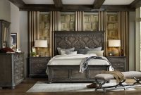 Hooker Furniture Vintage West Wood Panel Bed Bedroom Set in dimensions 2000 X 1500