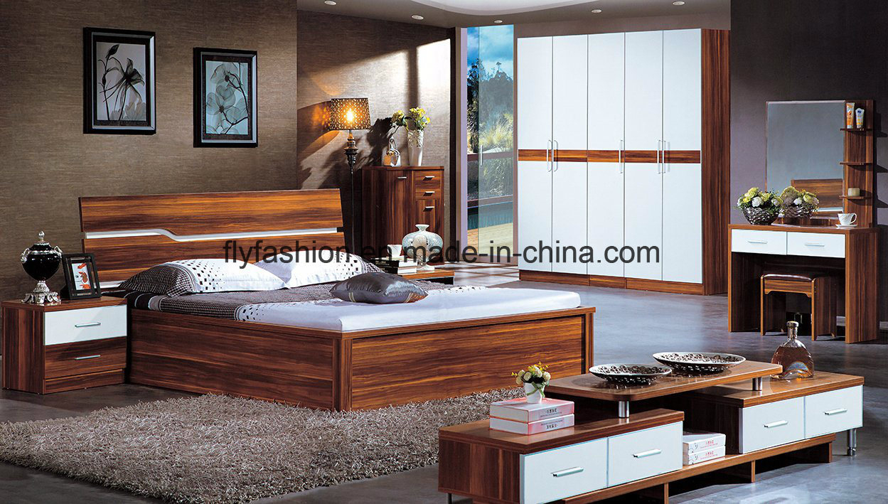 Hot Item Fashion Design Adult Bedroom Set Wood Bed With Wardrobe Bd 04 within proportions 1249 X 709