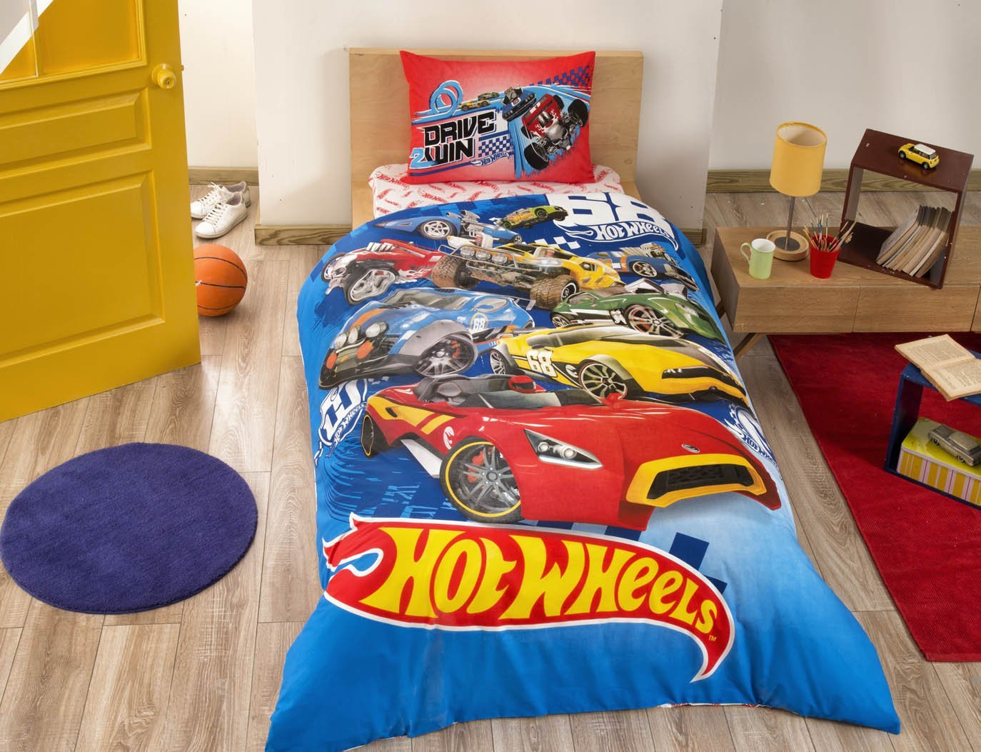 Hot Wheels Bedding Set Hot Wheels Twin Duvet Cover Set New with regard to measurements 1374 X 1053