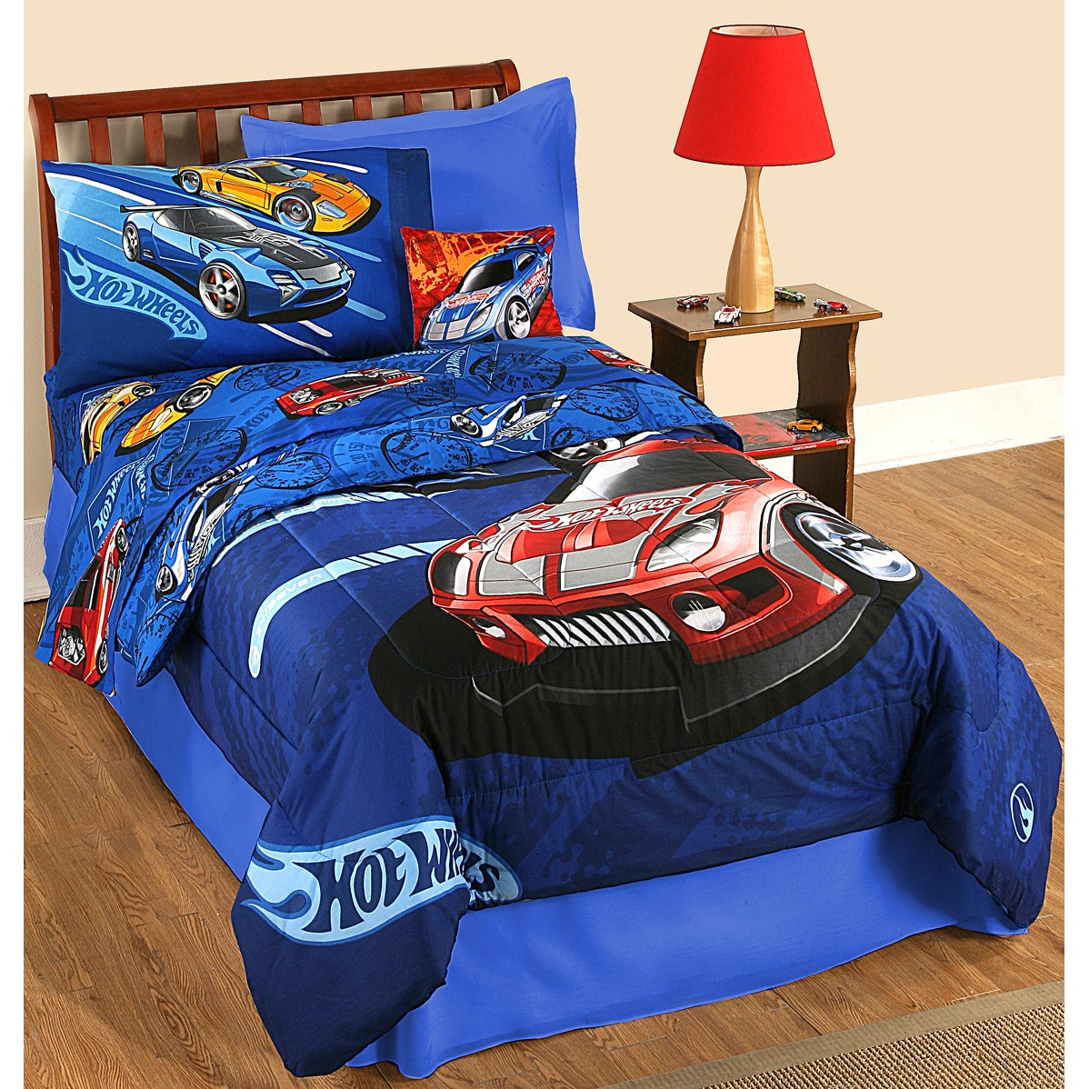 Hot Wheels Race Twin Size Bed In A Bag With Sheet Set pertaining to sizing 1198 X 1198