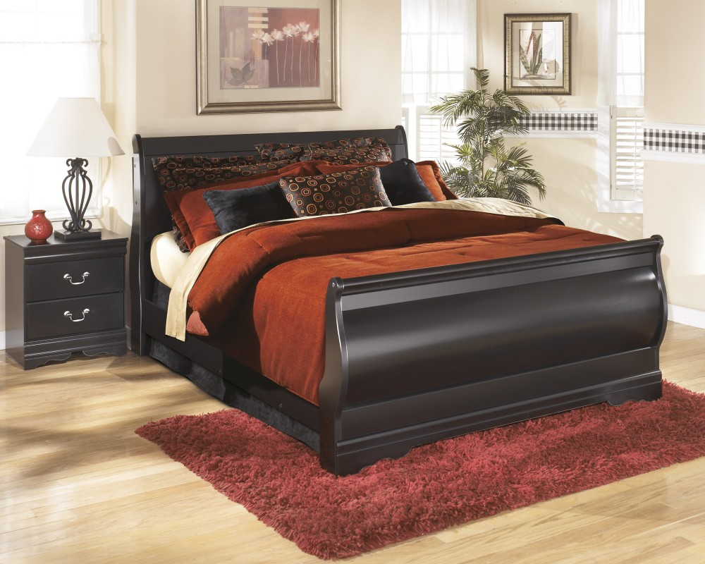 Huey Vineyard Queen Sleigh Bed in proportions 1000 X 800