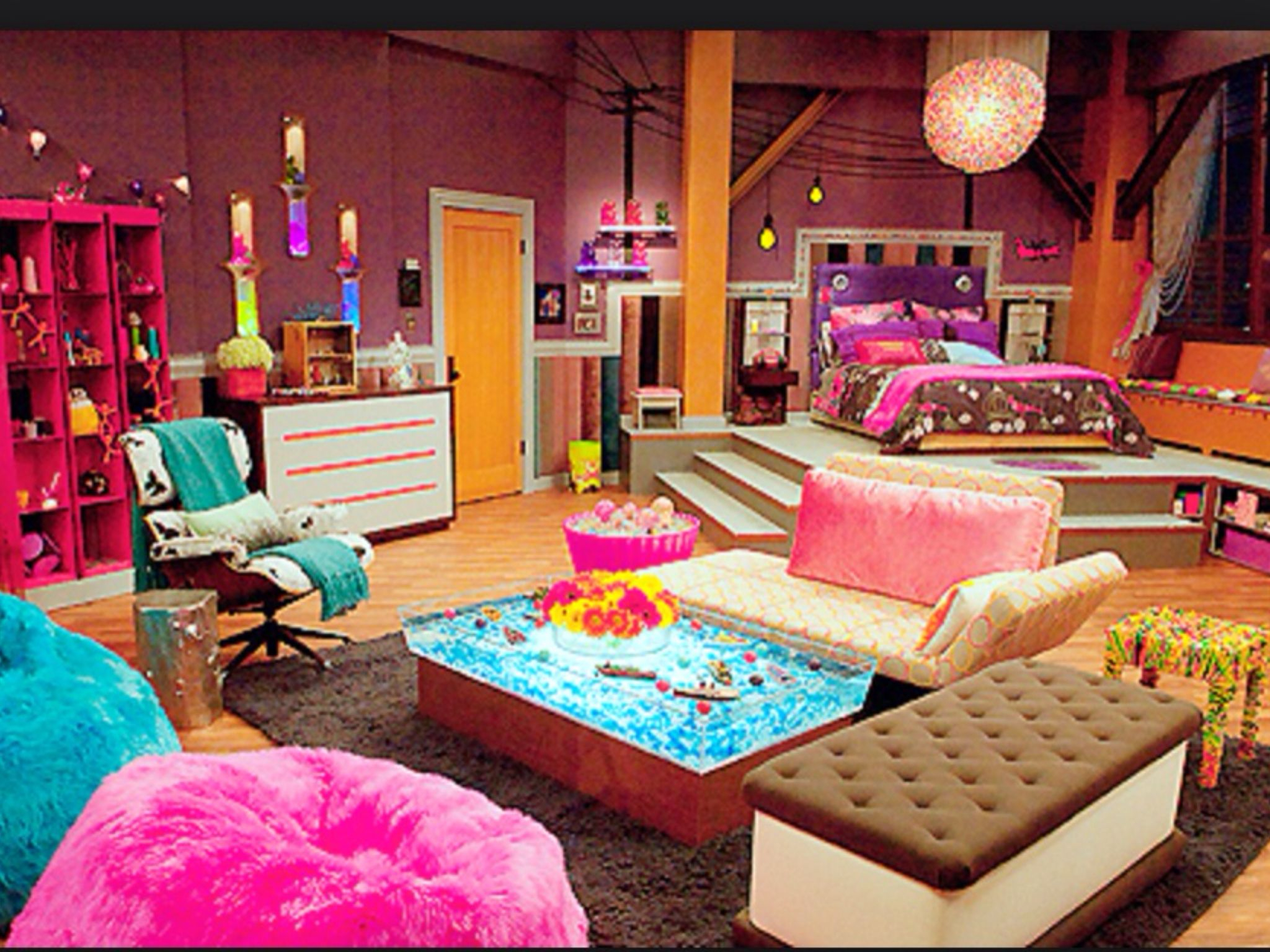 Icarly Dream Bedroom F Icarly intended for sizing 2048 X 1536