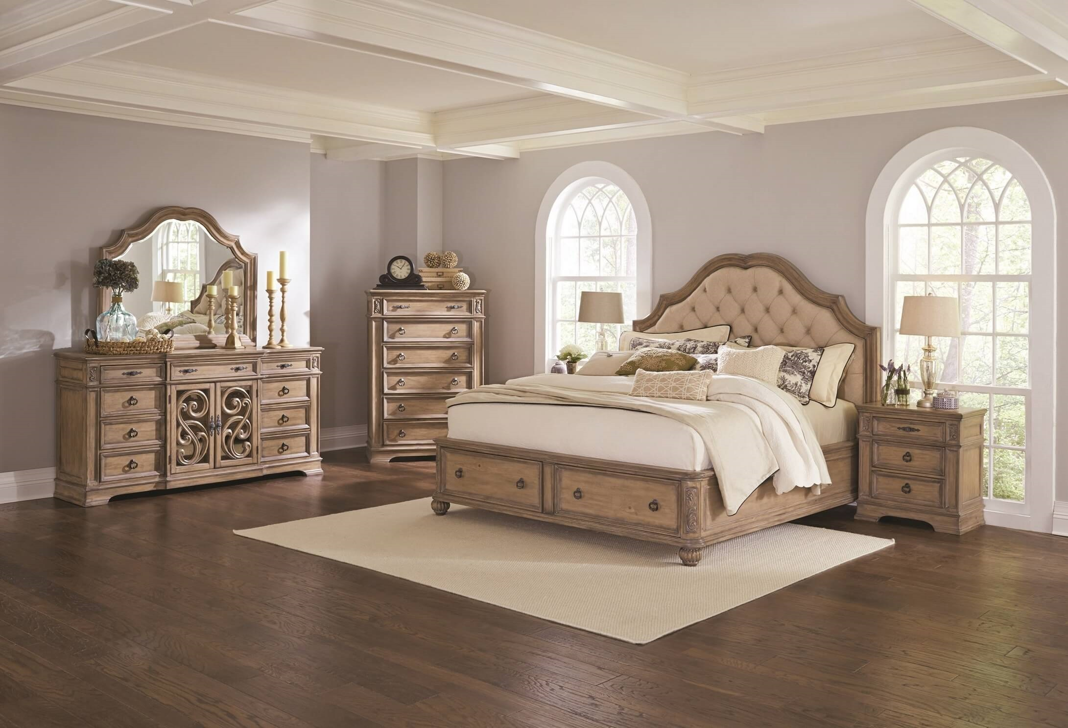 Ilana Collection 205070 Bedroom Set with regard to measurements 2181 X 1487