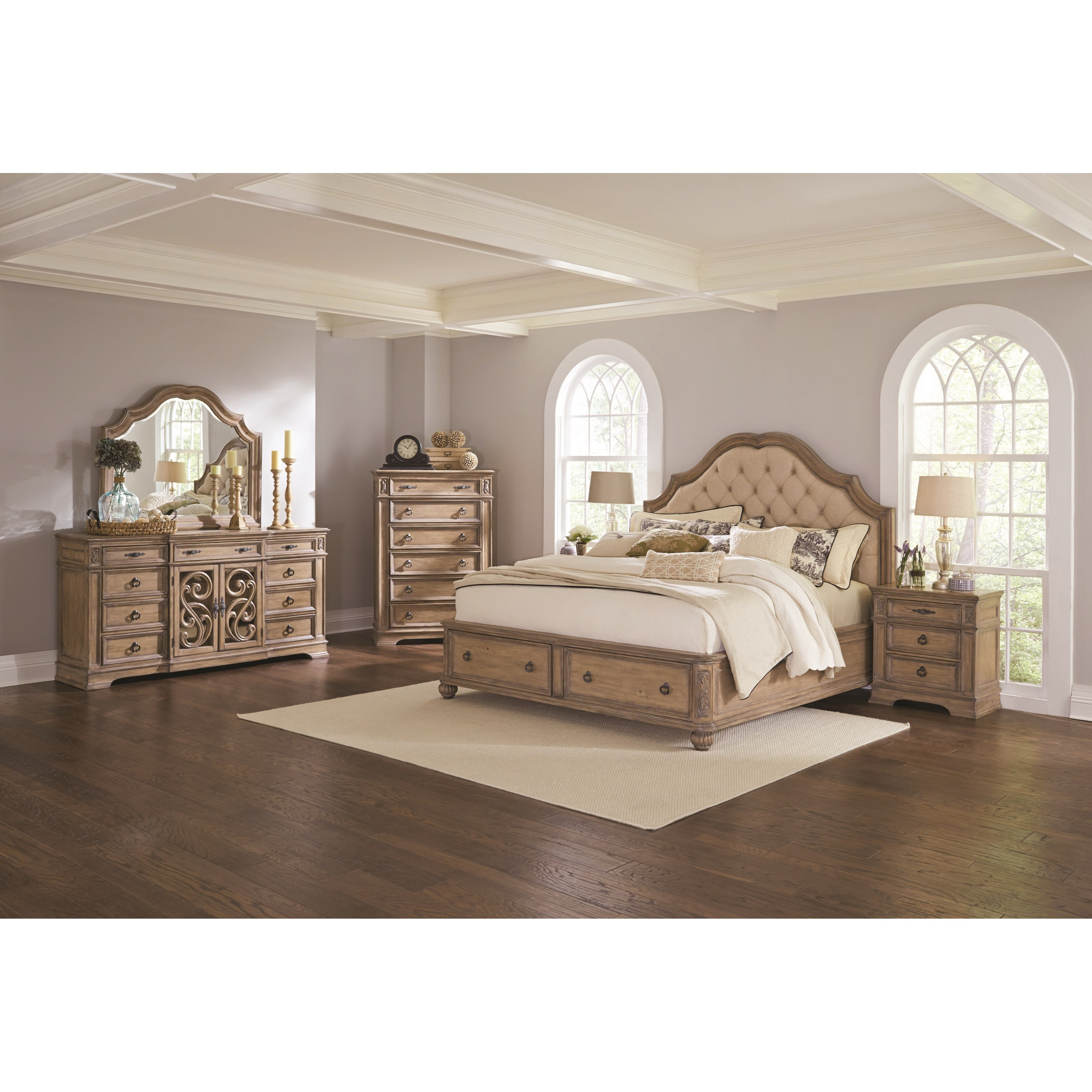 Ilana King Bedroom Group Coaster At Dunk Bright Furniture with regard to size 3200 X 3200