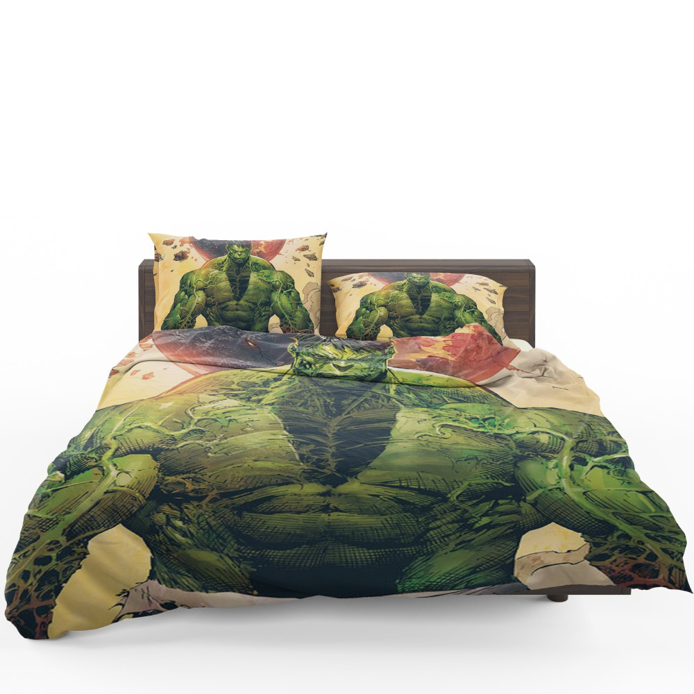 Incredible Hulk Sketch Bedding Set in proportions 1000 X 1000