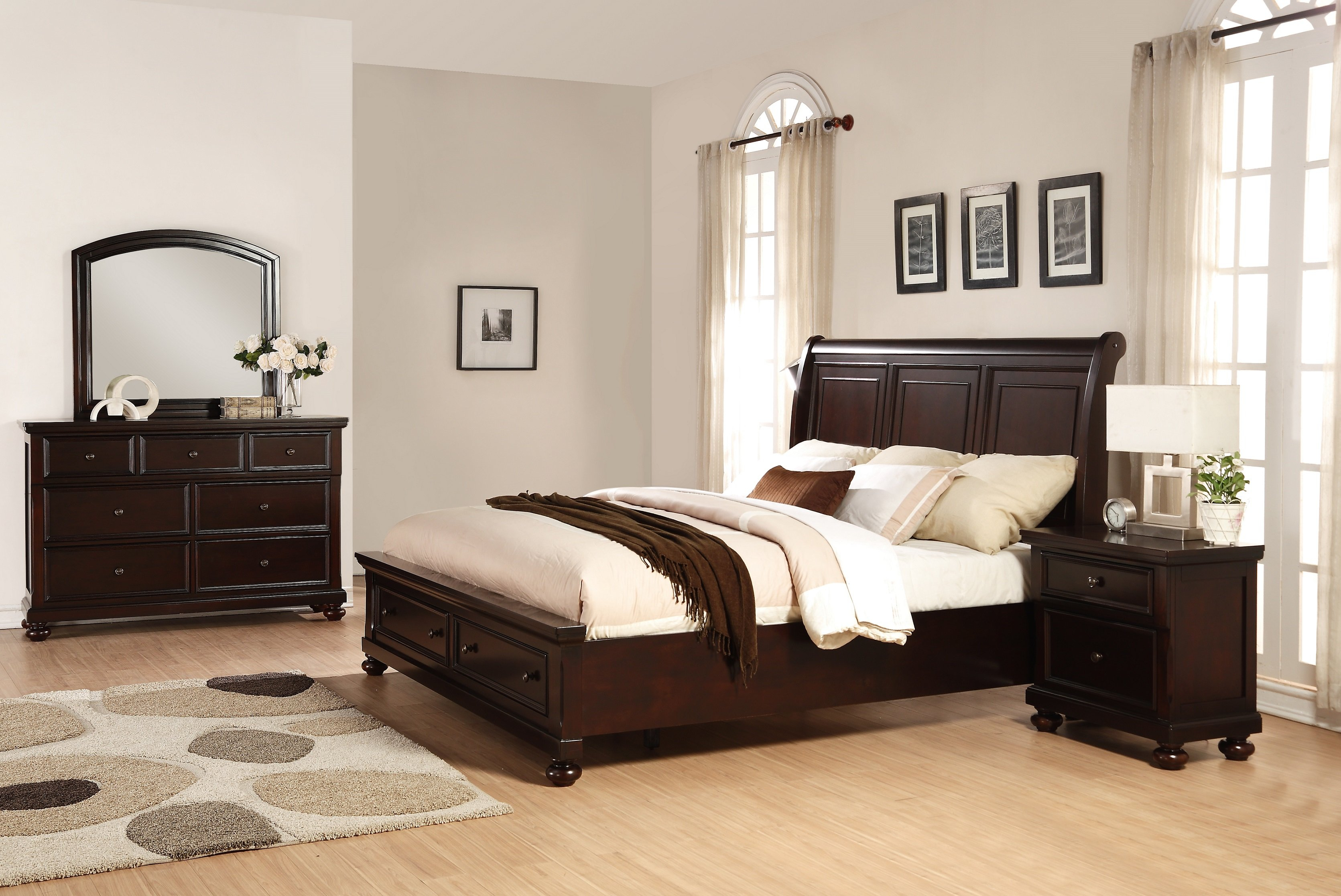 Jaimes King Platform Configurable Bedroom Set pertaining to dimensions 3342 X 2234