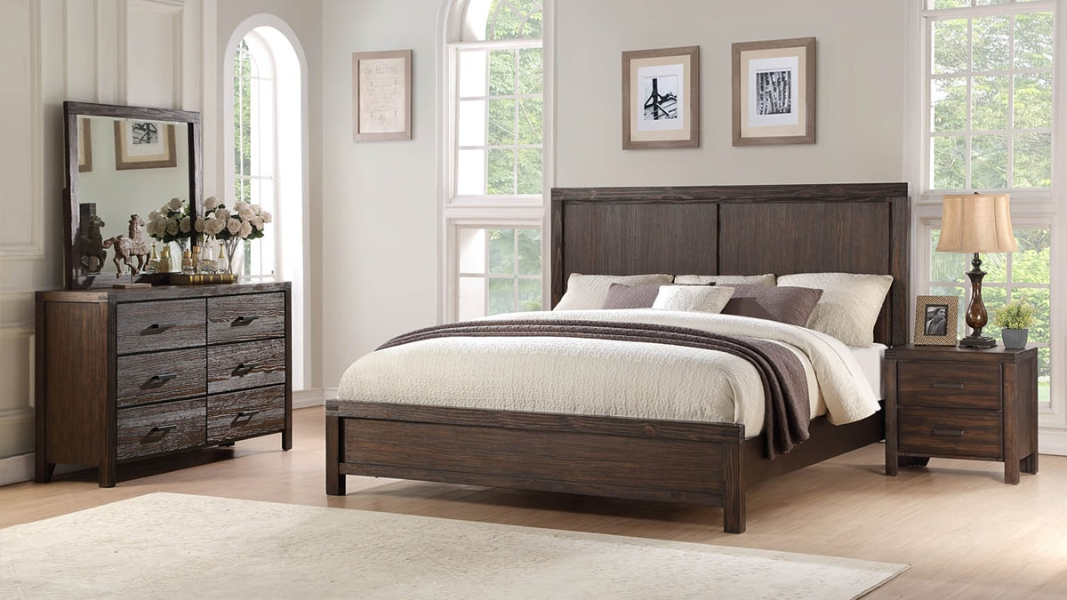 Jamestown Bedroom Bed Dresser Mirror King Jamestwnkgbr with sizing 1200 X 675