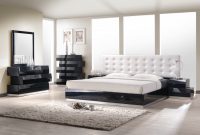 Jm Milan Platform Bedroom Set In Black Lacquer regarding measurements 1280 X 914