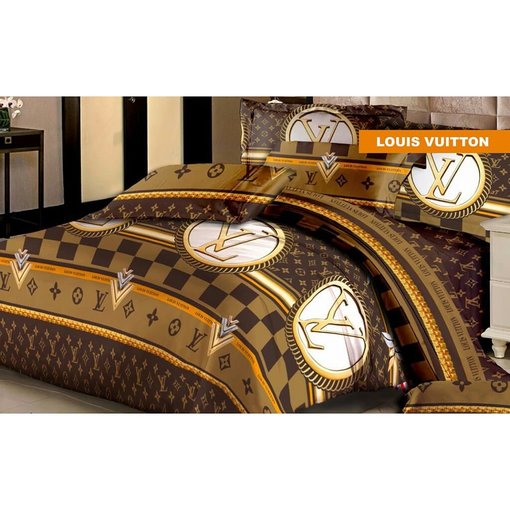 Jual Fata Bed Cover Set Louis Vuitton Lv Ukuran Single 120x200 pertaining to size 1024 X 1024