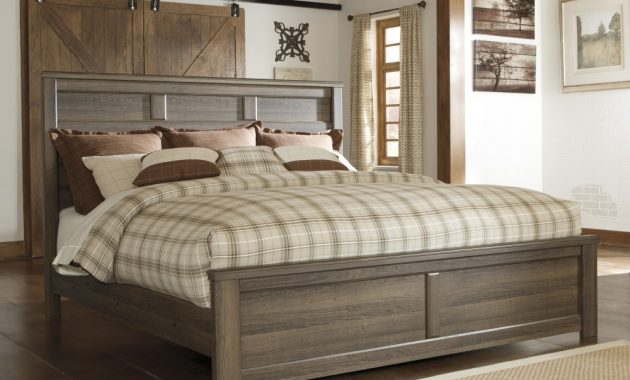 Juararo King Panel Bed in measurements 1000 X 800