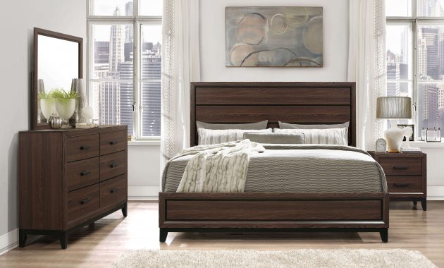 Kate Beech Wood Chocolate Bedroom Set Discontinued with dimensions 5189 X 3709