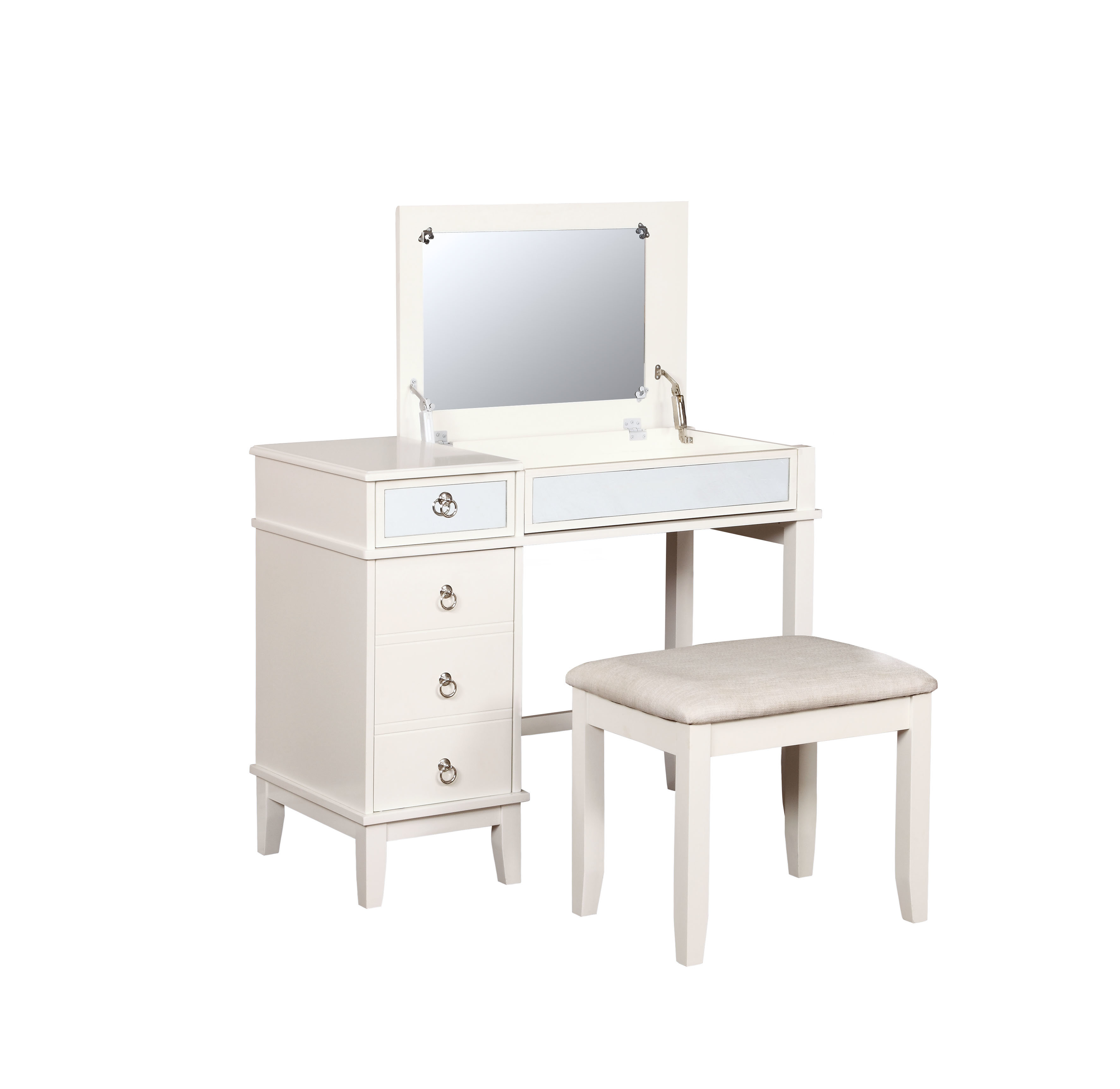 Kemmerer Vanity Set With Mirror throughout sizing 3545 X 3446