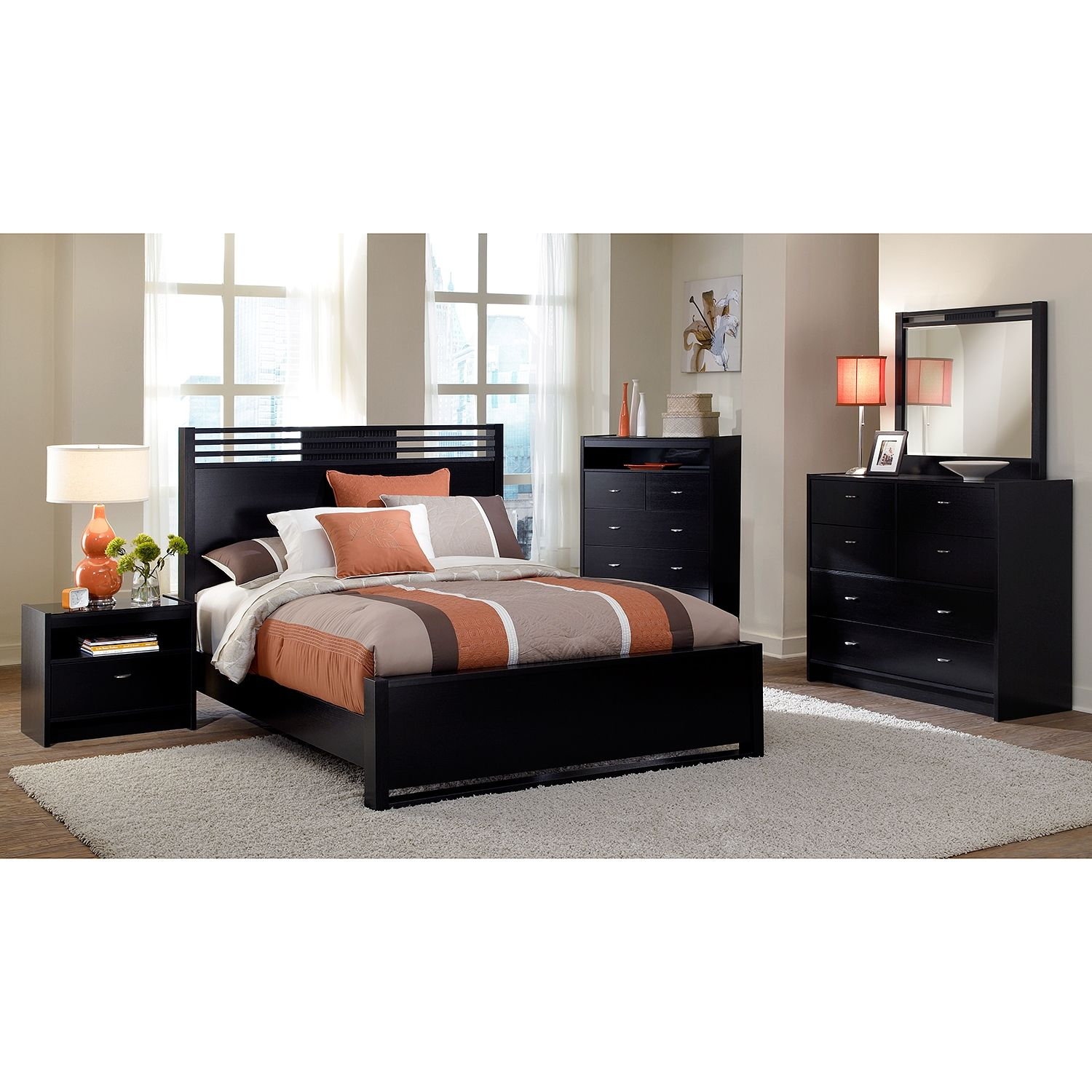 Kendall Espresso Bedroom King Bed Furniture Home Decor regarding measurements 1500 X 1500