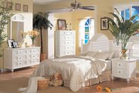 Key West Cottage White 4 Piece Bedroom Set Model B34970 Seawinds Trading intended for dimensions 1028 X 800