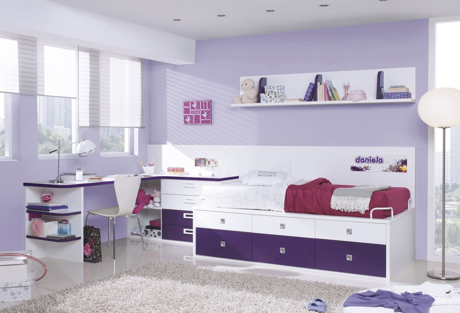 Kids Desks For Bedrooms Kids Bedroom Set With 6 Drawer Cabin Bed intended for dimensions 1500 X 1022